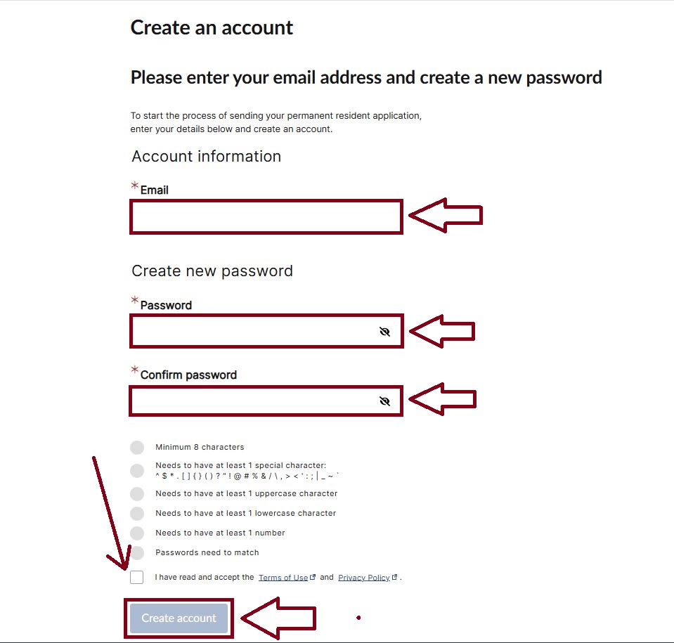 Capture PR create acount