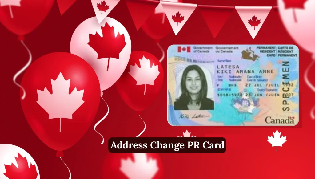 Address Change PR Card
