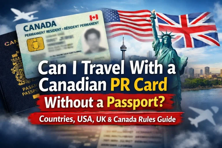 Can I Travel With PR Card Without Passport​ In 2026? Countries, USA, UK And Canada Rules Guide