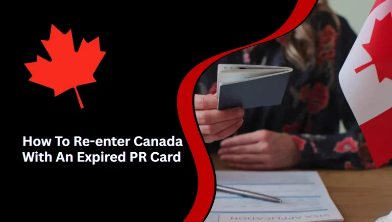 Re-enter Canada With An Expired PR Card