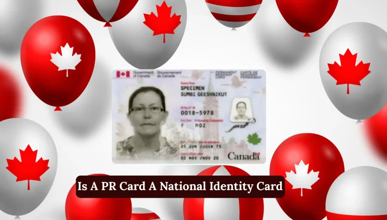 Is A PR Card A National Identity Card