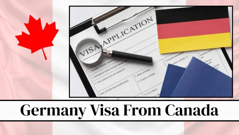 Germany Visa From Canada