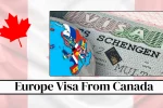 Europe Visa From Canada